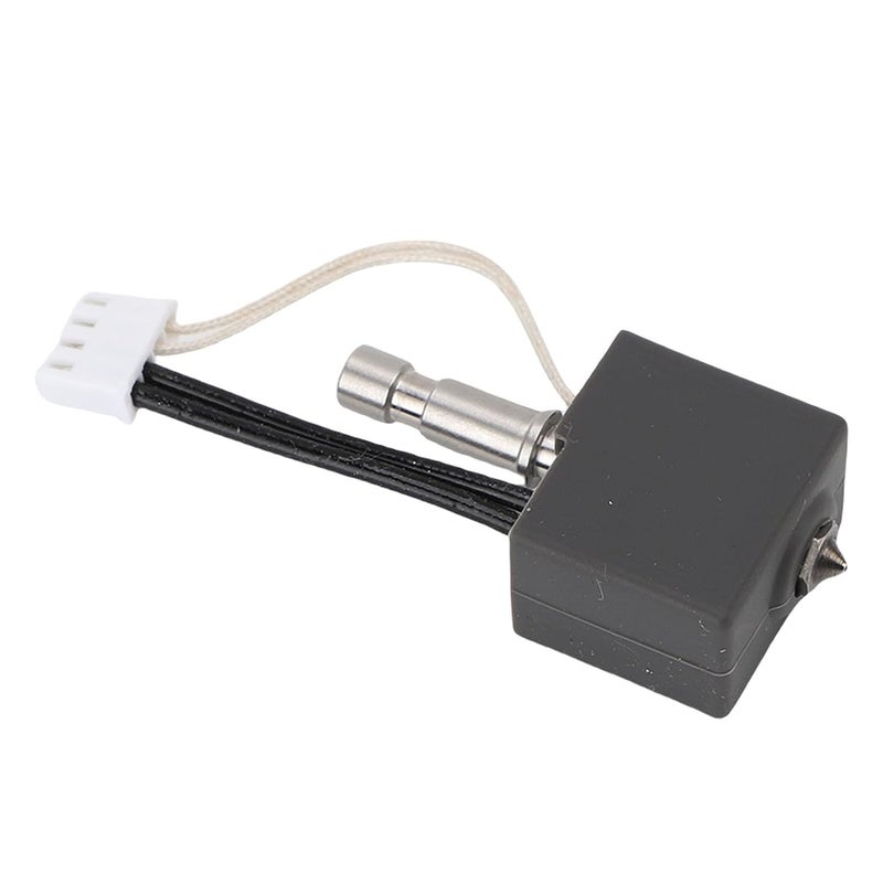 YDuupxe 3D Printer Hotend Kit, Hardened Steel Print Head Extruder, 608°F High Temp with 2 Silicone Sleeves, 300mm/s Recommended, for S1 for Combo Printer Users (0.8mm Nozzle) - Image 4