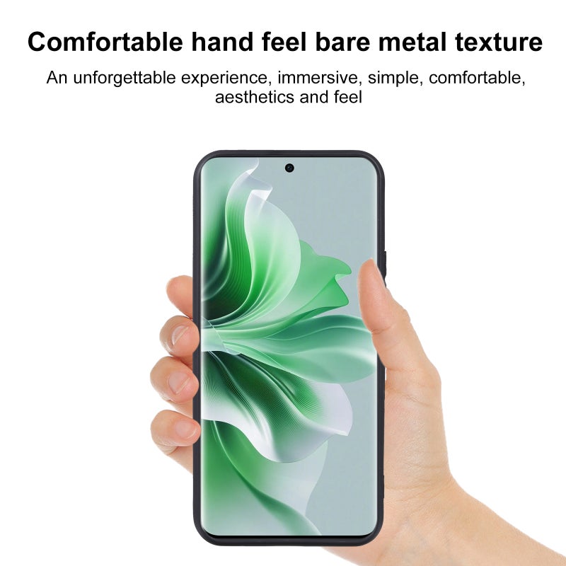 HuHa Case Cover For OPPO Reno 11 Pro China TPU Phone Case(Black) - Image 3