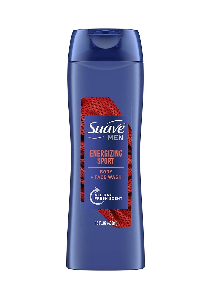 Suave Men Body Wash for Everyday Use Sport Fragrance Body Wash and Shower Gel 15 oz - pzsku/Z4193CFA8CB1A50F1F574Z/45/_/1740550994/2f7ef54e-ecdf-4a64-ab50-87b2f308369c