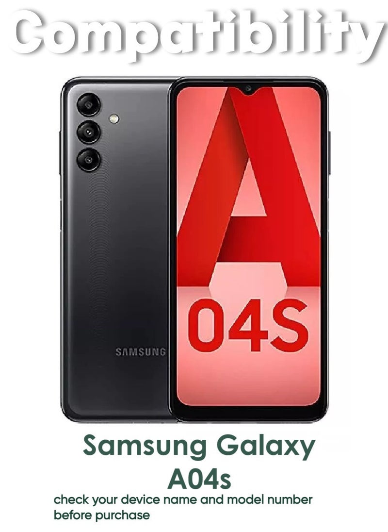 أكاليكس قطعتين، حماية شاشة، لهاتف سامسونج جالاكسي A04s، جودة ممتازة. - Image 3