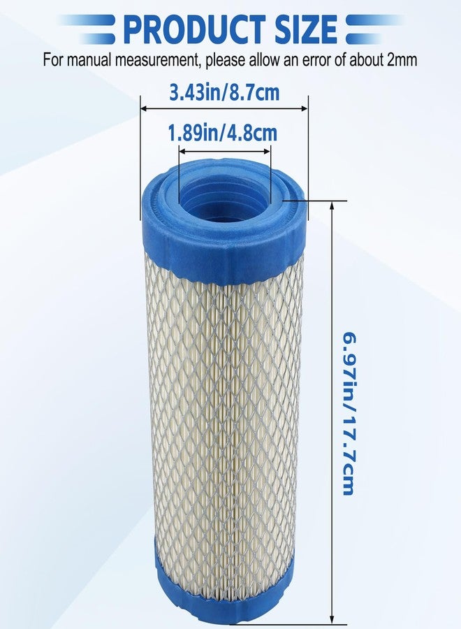 Slother Air Filter Replacement for 108-3811 11013-7029 K1211-82320 25 083 02-S M113621 100-533 820263 102558201 K2581-82311 932195 - Image 2