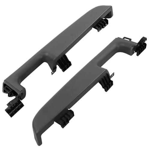 HQPASFY Driver Passenger Side Front Door Armrest Handle Compatible with 19992006 Chevy Silverado Suburban 1500 2500 Tahoe GMC Sierra Yukon Cadillac Escalade Replace 12472876 Dark Gray - Image 1