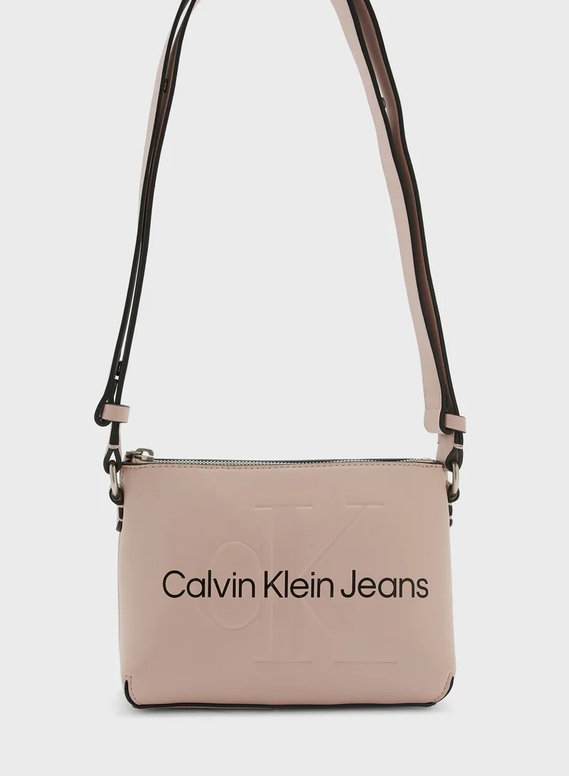 Calvin Klein Jeans Sculpted Monogram Detailed  Crossbody