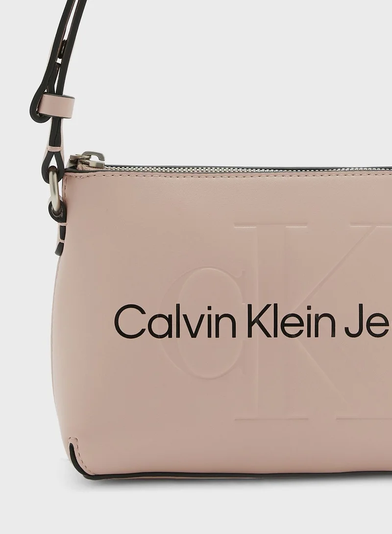 Calvin Klein Jeans Sculpted Monogram Detailed  Crossbody