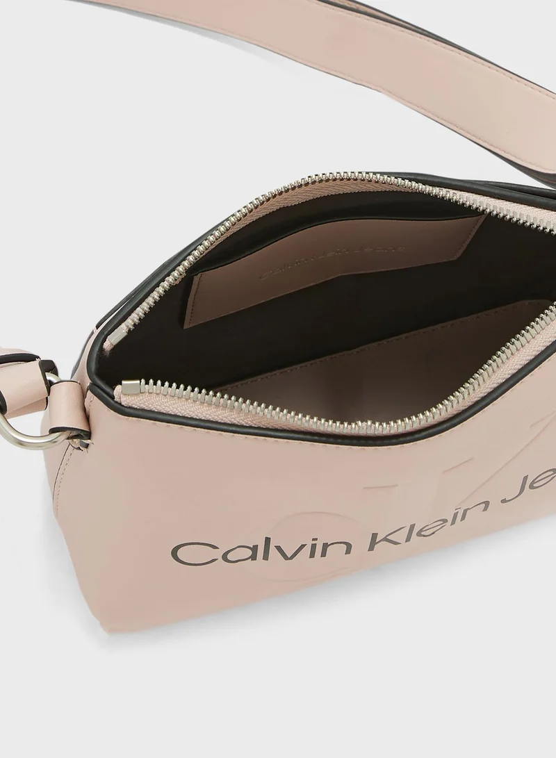 Calvin Klein Jeans Sculpted Monogram Detailed  Crossbody