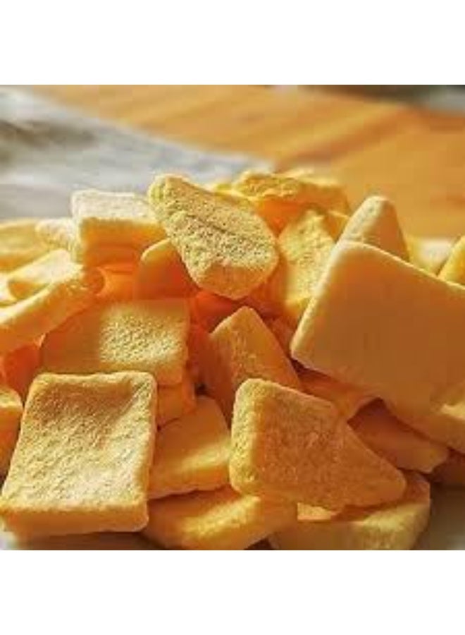 tamwenatelzekrayat Freeze-Dried Mango Snacks, 100% Natural Crispy Fruit Slices, No Added Sugar, Vegan, 70g - Image 4