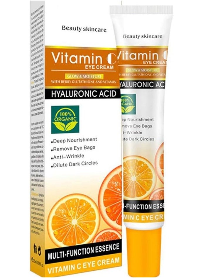 Disaar Vitamin C Hyaluronic Acid Deep Nourishment Whitening Eye Cream  - Image 1