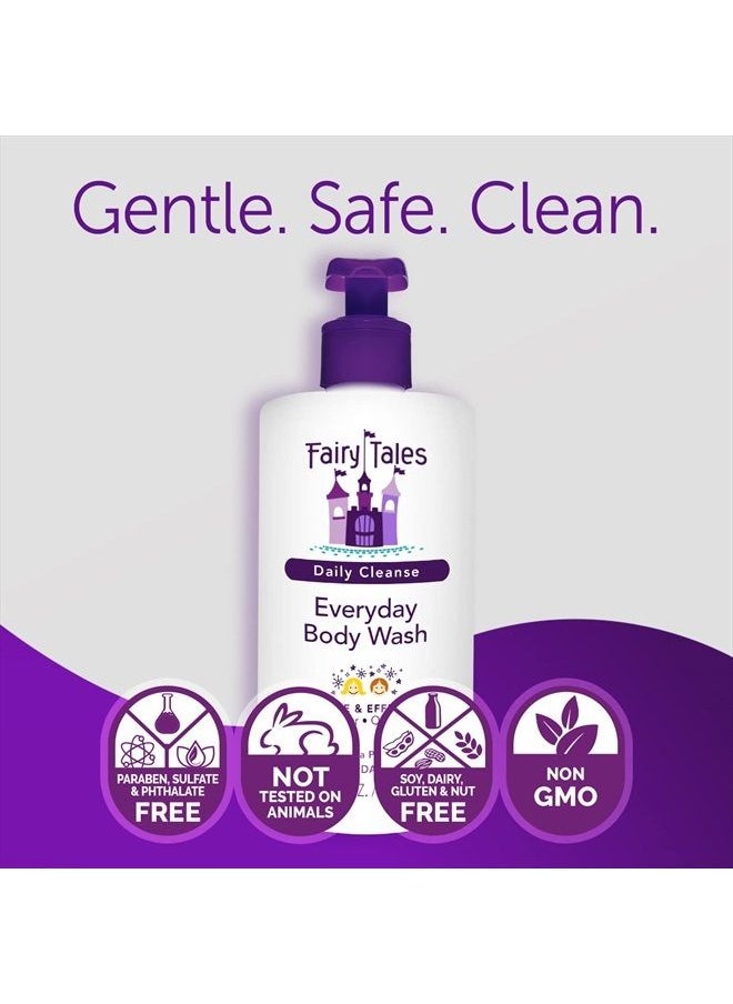 Fairy Tales Daily Cleanse Kids Body Wash, Everyday Body Wash for Kids and Toddler- Soap for Bath or Shower, No Harsh Chemicals or Toxins - 16oz  - Image 4