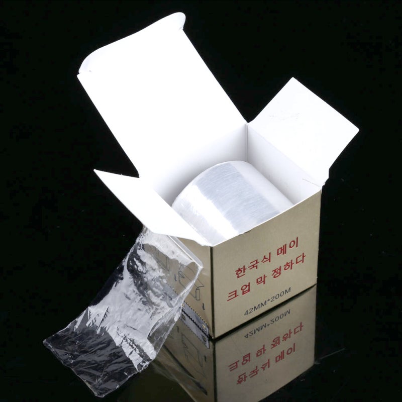 Eyebrow Tattoo Film Ultra-Thin Easy Tear Non-Toxic Protective Film - Eco-Friendly Professional Semipermanent Makeup Film for Microblading Healing Tattoo Aftercare - Image 5
