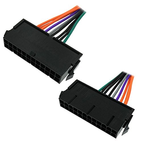COMeap 24 Pin to 8 Pin ATX PSU Power Adapter Cable Compatible with DELL Optiplex 3020 7020 9020 Precision T1700 12-inch(30cm) - Image 2