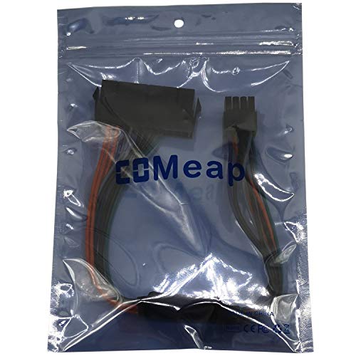 COMeap 24 Pin to 8 Pin ATX PSU Power Adapter Cable Compatible with DELL Optiplex 3020 7020 9020 Precision T1700 12-inch(30cm) - Image 5