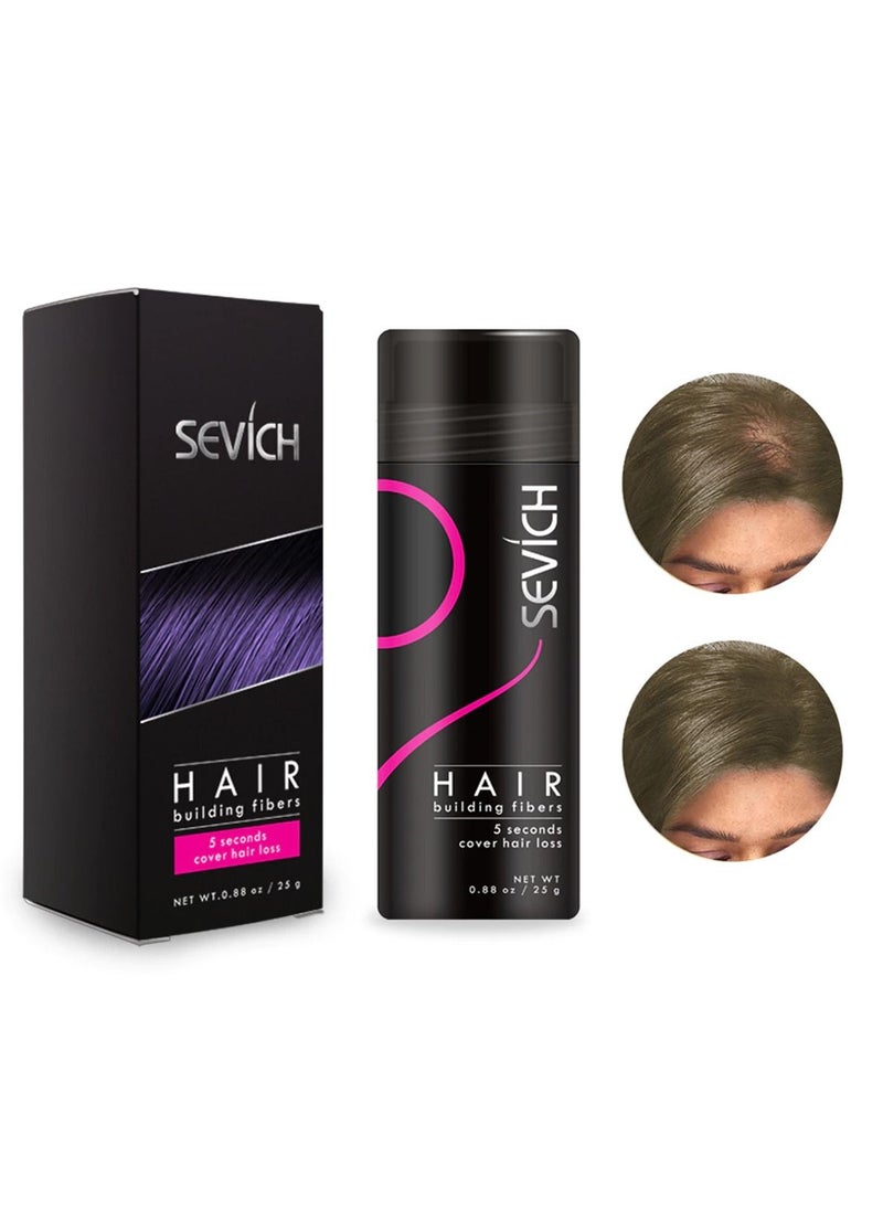 Sevich - Hair Building Fibers Keratin Thicker Anti Hairs Loss Concealer Thickening Fiber Powders Growth Sevich 25G - Image 1