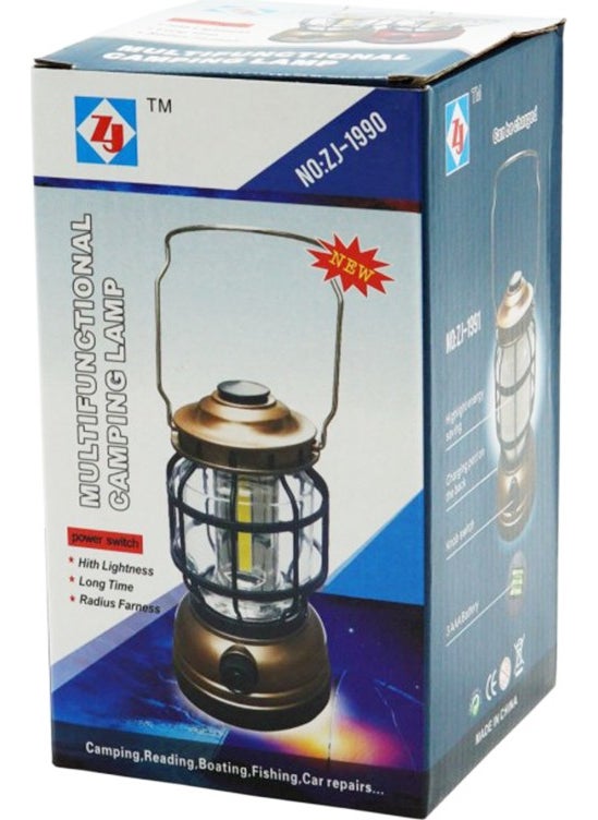 Open Cart - Akdenizpos KG01 Powermaster ZJ-1990 Multi-Function Battery Operated Camping Lamp (New) - Image 1