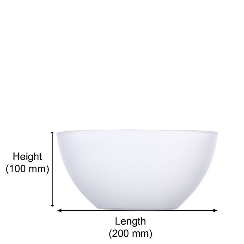 Jaypee Plus Virgin Plastic Mixing Bowl| Lightweight, Strong & Durable Bowls | Ideal for Serving, Storing & Stacking Set of 4 -(2800+2000+1200+800) ml (Multicolor) - Image 4