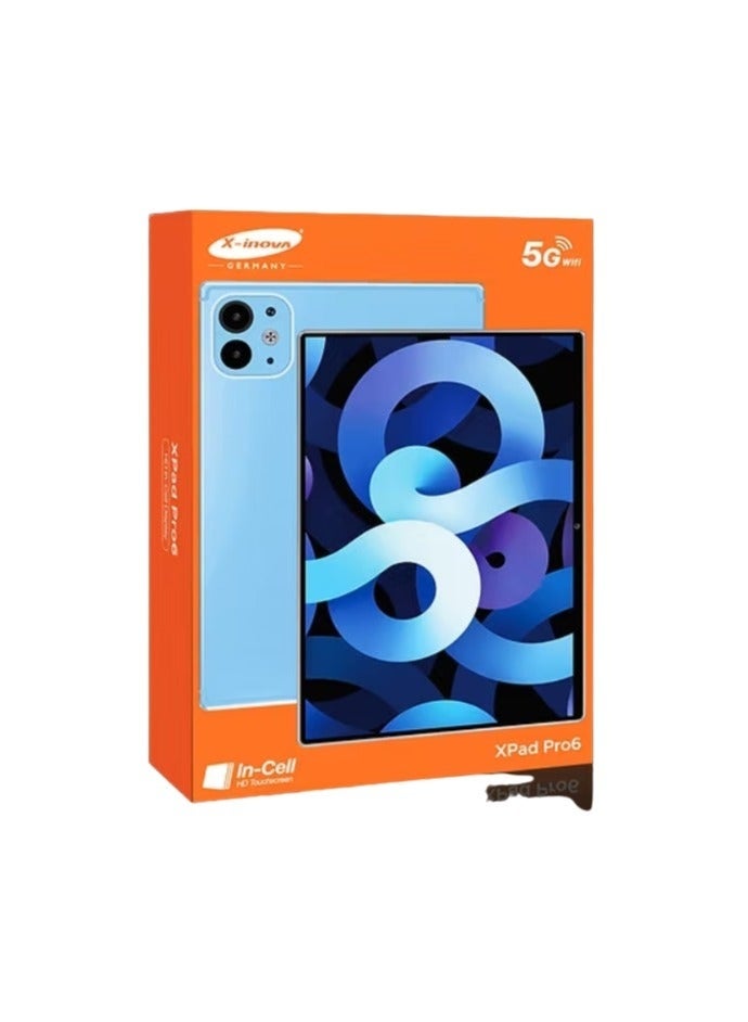 X-Inova XPad Pro6 Android 15 Tablet – 8GB+512GB, 6000mAh, 13MP+8MP Camera, Dual SIM, 10.1” IPS, Wireless Keyboard & Folio Case – Grey - Image 1