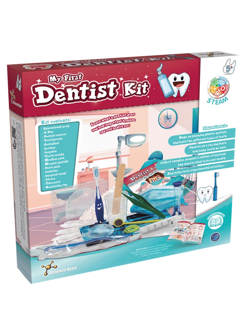 Science4you Dentist Kit For Kid Age 5+ Years Dentist Toys For Kid + Doctor Kit With 10 Activities Doctor Set With Experiment Game For Children Stem Toys And Gifts For Boys And Girls Age 4 5 6+ Years - Image 2
