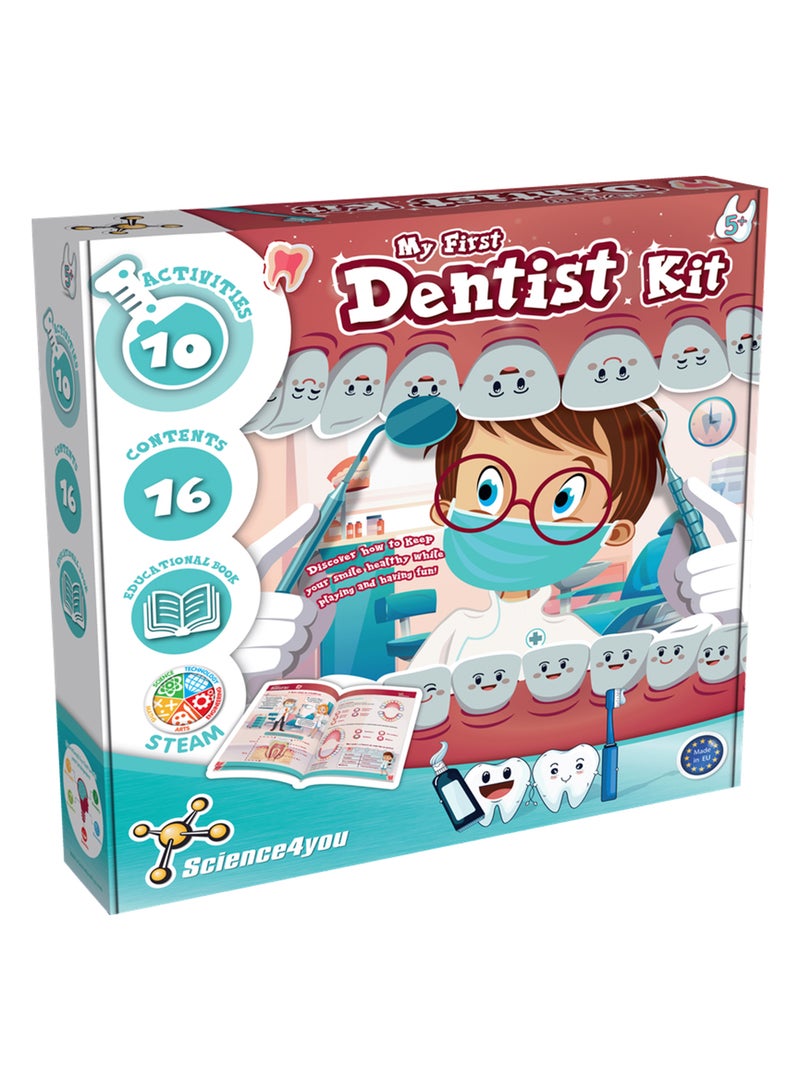 Science4you Dentist Kit For Kid Age 5+ Years Dentist Toys For Kid + Doctor Kit With 10 Activities Doctor Set With Experiment Game For Children Stem Toys And Gifts For Boys And Girls Age 4 5 6+ Years - Image 1