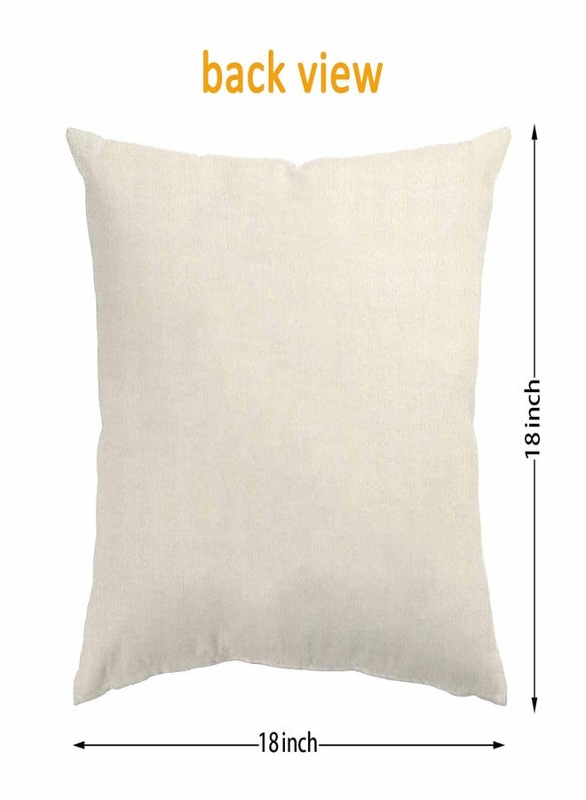 ONFAON Fall Decorations for Home, Fall Pillow Covers 18x18 Set of 4, Thanksgiving Decorations Autumn Cushion Case for Couch(Fall06) - Image 5