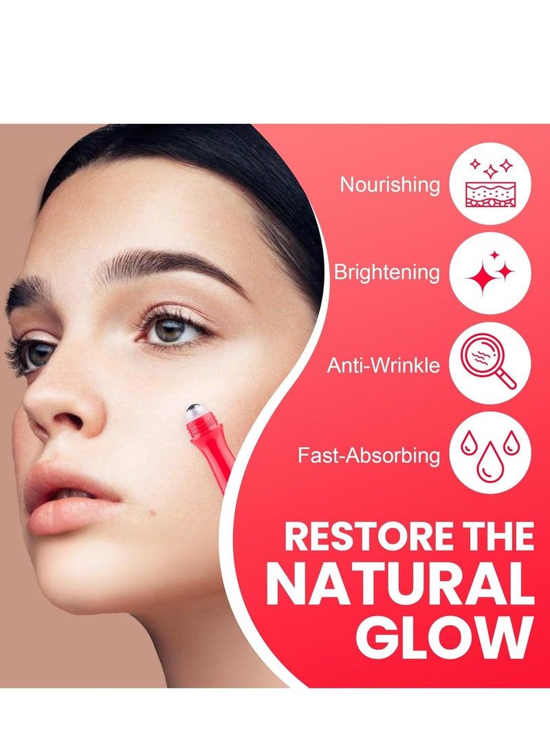 بيبي برايت سيروم اي رولر من بيبي برايت مضاد للتجاعيد والانتفاخات والهالات السوداء اسفل العينين 15 مل - Image 3