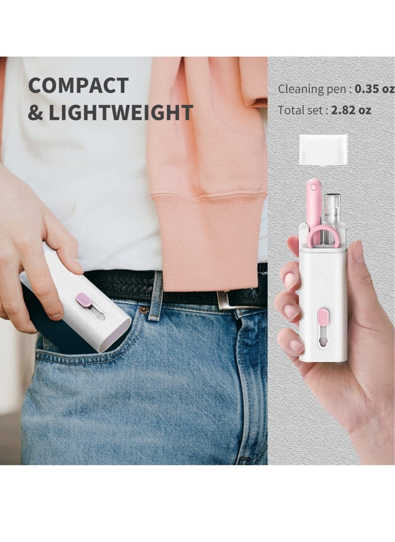 ELTRAZONE - Laptop Cleaner, 7 in 1 Keyboard Cleaner Set, Computer MacBook Earphone Cleaning Kit, Tablet and Screen Dust Brush Including Soft Sweep, Swipe - Image 1