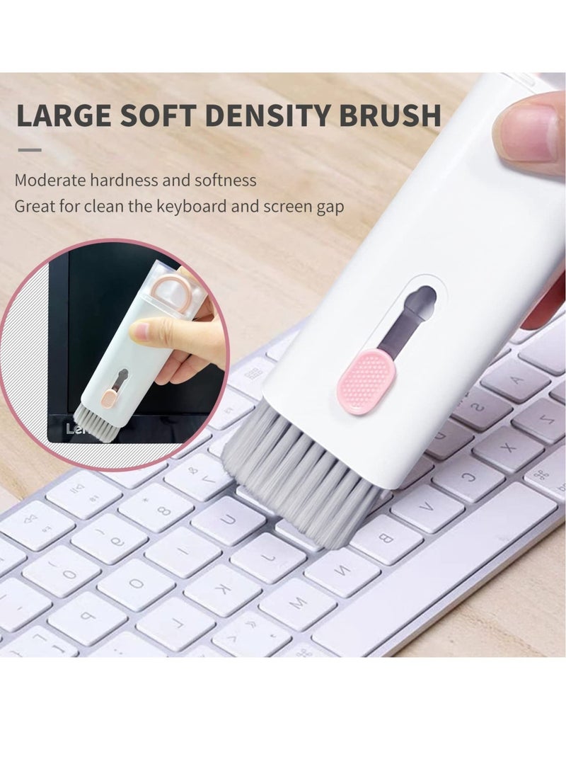 ELTRAZONE - Laptop Cleaner, 7 in 1 Keyboard Cleaner Set, Computer MacBook Earphone Cleaning Kit, Tablet and Screen Dust Brush Including Soft Sweep, Swipe - Image 1