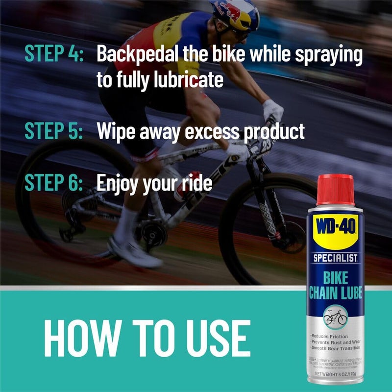 WD40 WD-40 Specialist Bike Chain Lube, 2.5 OZ - Image 3