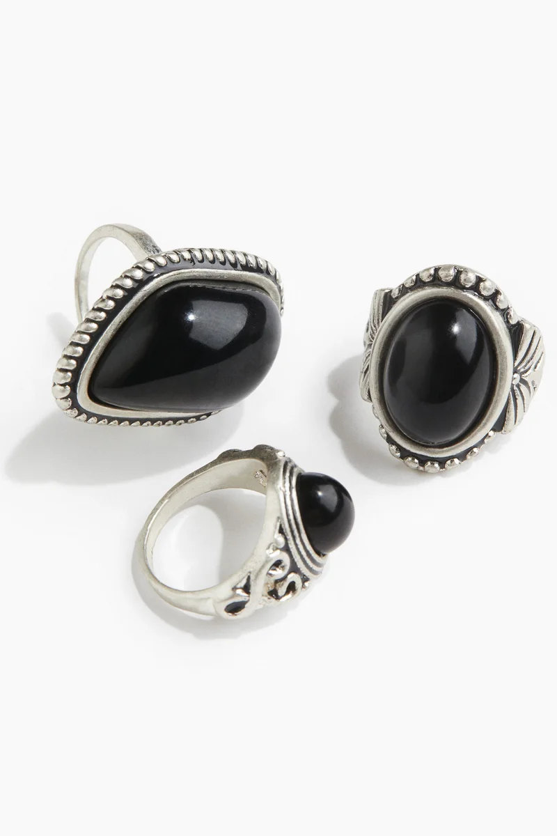 H&M 3-pack rings