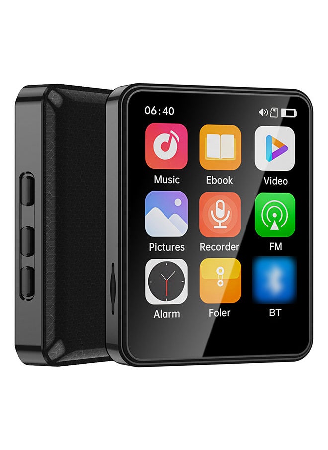 Generic - MP3 & MP4 Player with Speaker 2.4 Inch Full Touch Screen BT with Built-in Speaker and TF Card Expansion Supports E-book Reading and High Clear Video Playback USB Mini Mp3 Player - Image 1