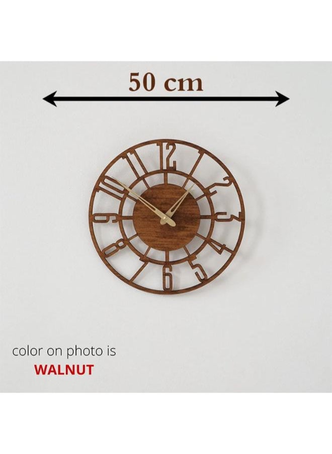 Home Gallery - Modern wall clock with numbers - Image 1