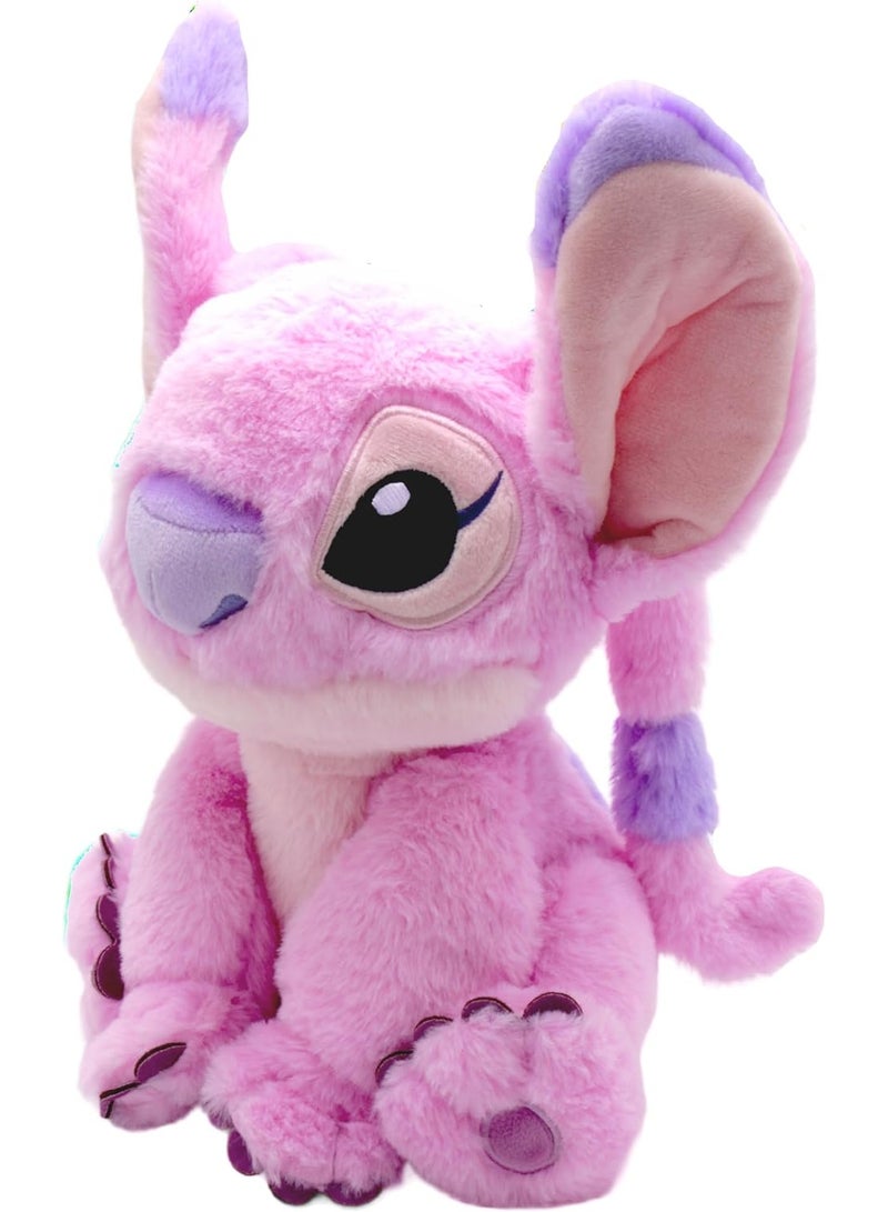 Disney Lilo & Stitch Angel Plush Toy, Pink, 10-Inch - Image 4