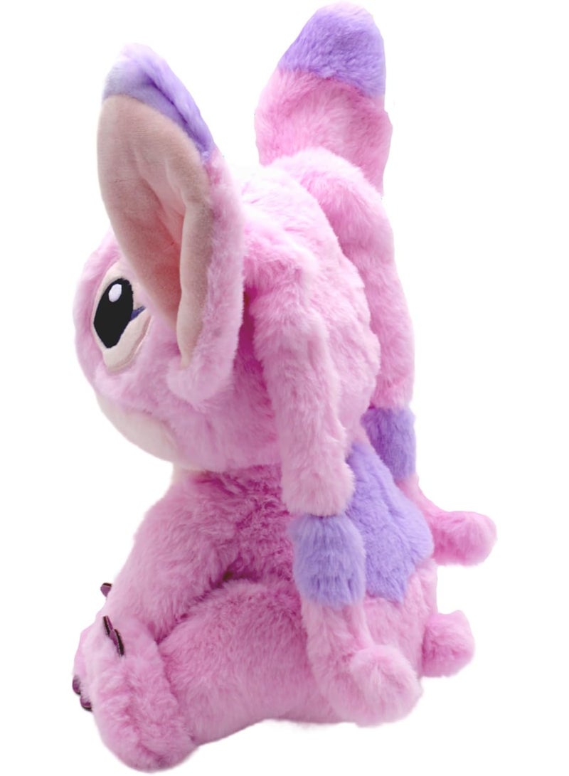 Disney Lilo & Stitch Angel Plush Toy, Pink, 10-Inch - Image 5