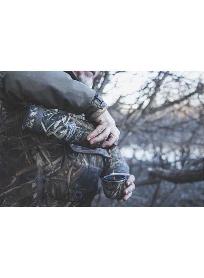 Cupped Waterfowl ترمس كامو ساخن/بارد سعة 1 لتر | كامو ريل تري ماكس-7 - Image 2