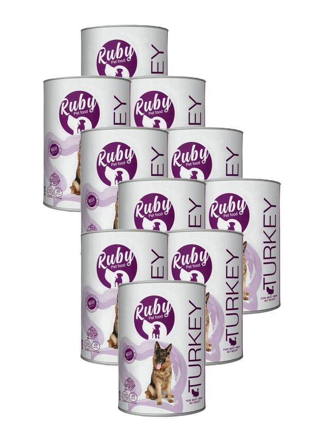 Ruby With Turkey Dog Wet Food 400g Bundle - Image 1