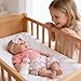 Milidool Realistic Reborn Baby Dolls Girl Realistic Baby Dolls Girl Real Looking 18 inch Doll with Soft Poseable Body Lifelike Newborn Baby Doll Kids Gift for 3 Years Old - Image 4