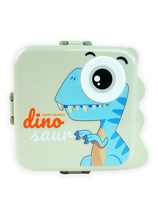 LITTLE SURPRISE BOX Little Surprise Box,Olive One Eye Stainless Steel Lunch Box For Kids