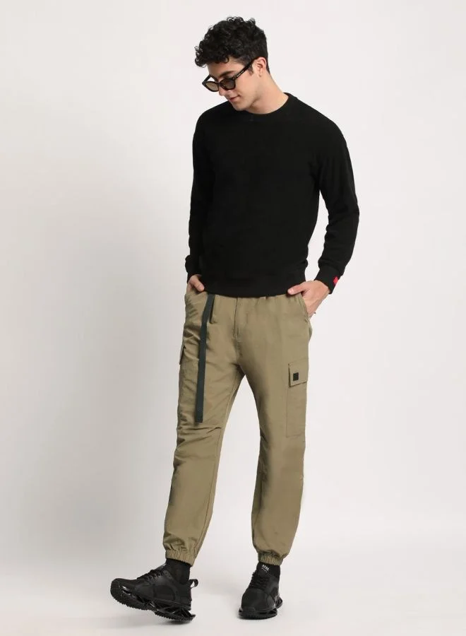 THE BEAR HOUSE Men's Rugged Cargo Pants – Durable, Comfortable, Multi-Pocket Design for Work, Outdoor Adventures, Hiking, and Everyday Wear