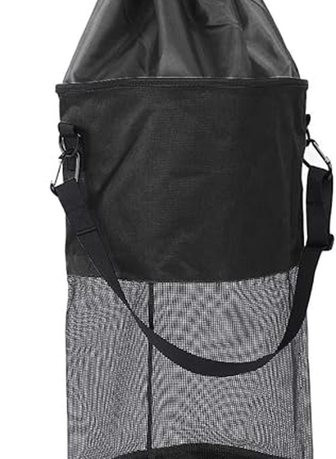 Black Reusable Boat Trash Bag Portable Garbage Storage For Boating Camping Kayaking - Image 3