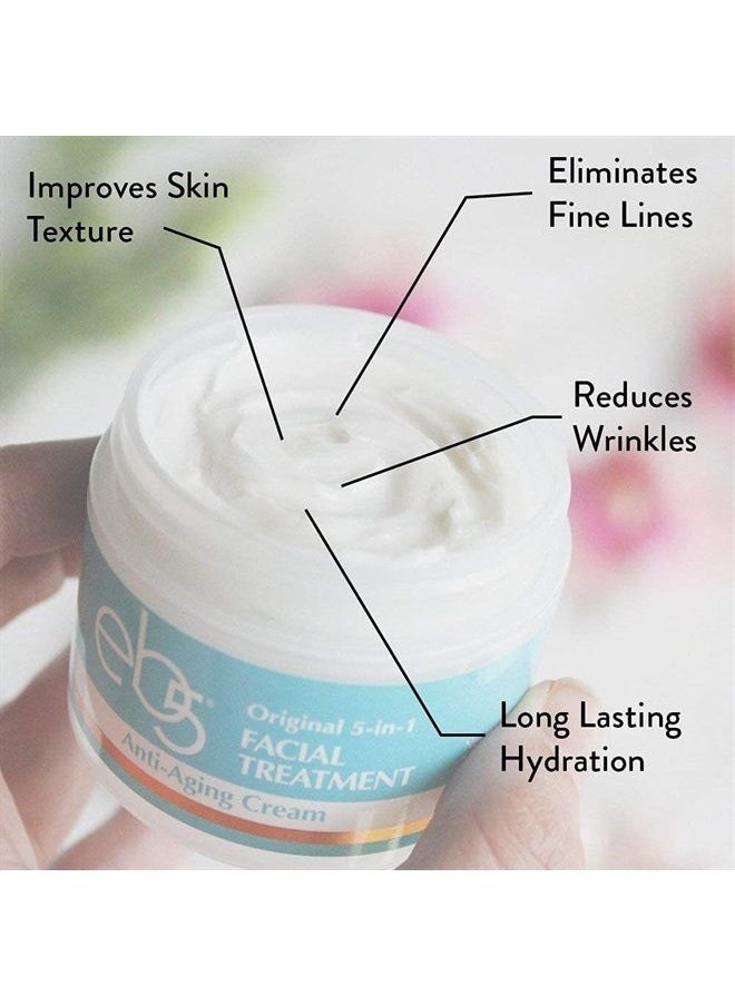 Intense Moisture Anti Aging Moisturizer Face and Neck Cream- Tone & Tighten Skin with Retinol, Fade Fine Lines and Wrinkles with Vitamin E, A and B5-4oz