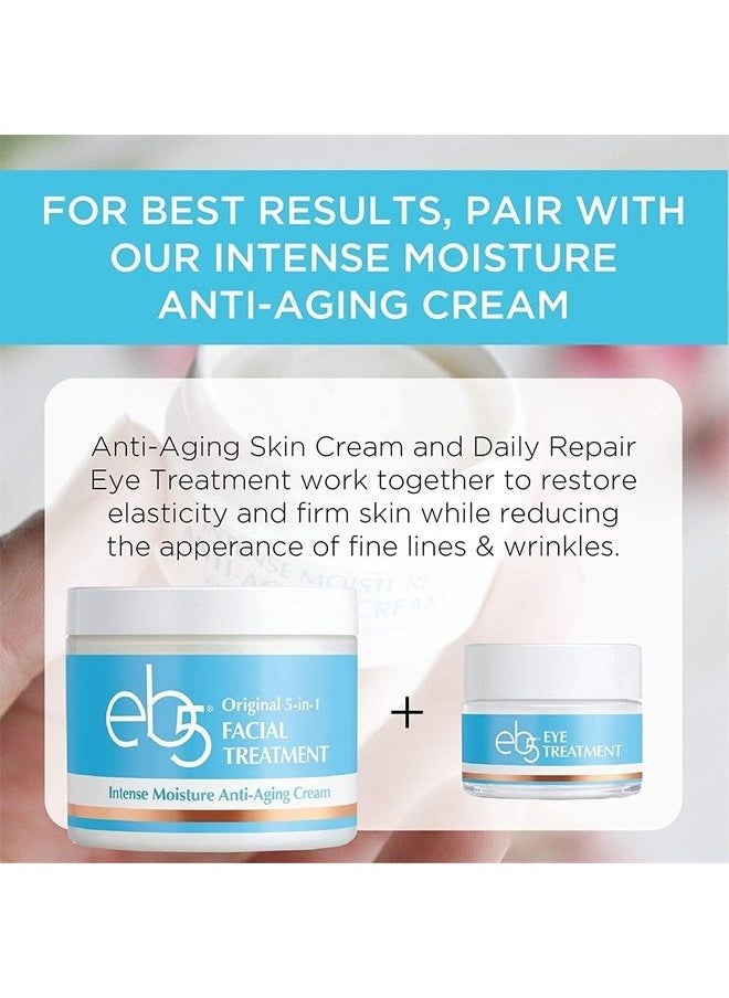 Intense Moisture Anti Aging Moisturizer Face and Neck Cream- Tone & Tighten Skin with Retinol, Fade Fine Lines and Wrinkles with Vitamin E, A and B5-4oz