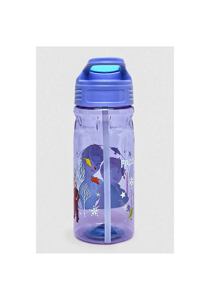 R&b  Frozen Print Sipper Water Bottle - 500ml  | Best Price UAE