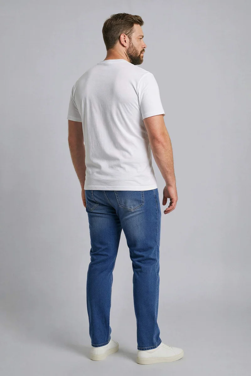 Defacto  Plus Size Sergio Regular Fit Trousers for Men | Best Price UAE