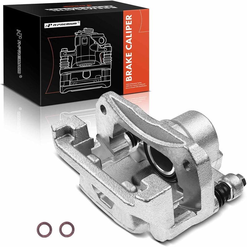 A-Premium Brake Caliper Assembly with Bracket for Mazda CX-9 2007-2015 V6 3.5L 3.7L Rear Driver Side - Image 1
