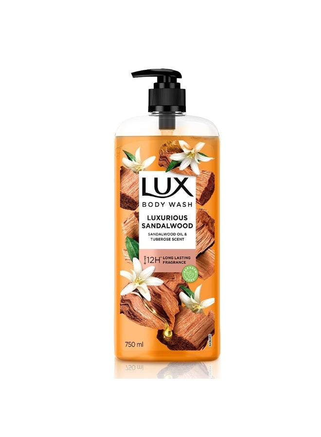 Lux Luxurious Sandalwood with Sandalwood Oil & Tuberose Scent, 750 ml - Image 1