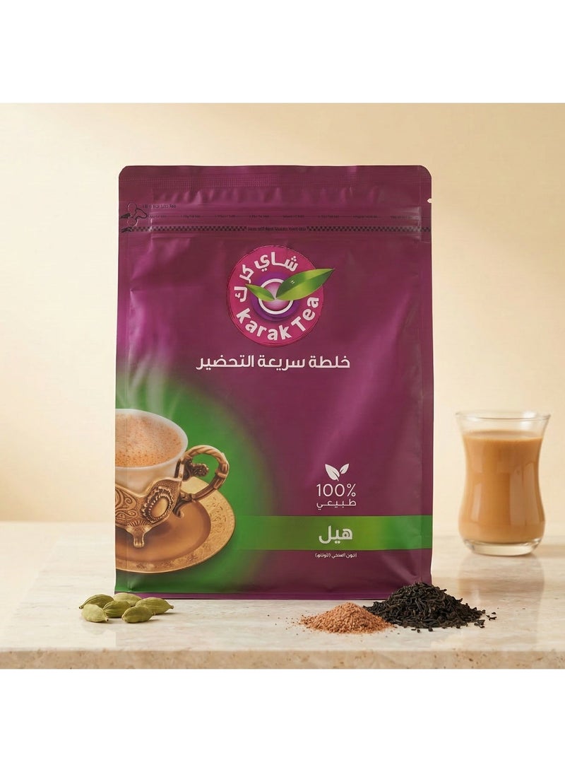 شاي كرك بالهيل الكلاسيكي خلطة فورية (عبوة التوفير 1 كجم) – شاي حليب إماراتي أصلي ٣ في ١ - Image 4