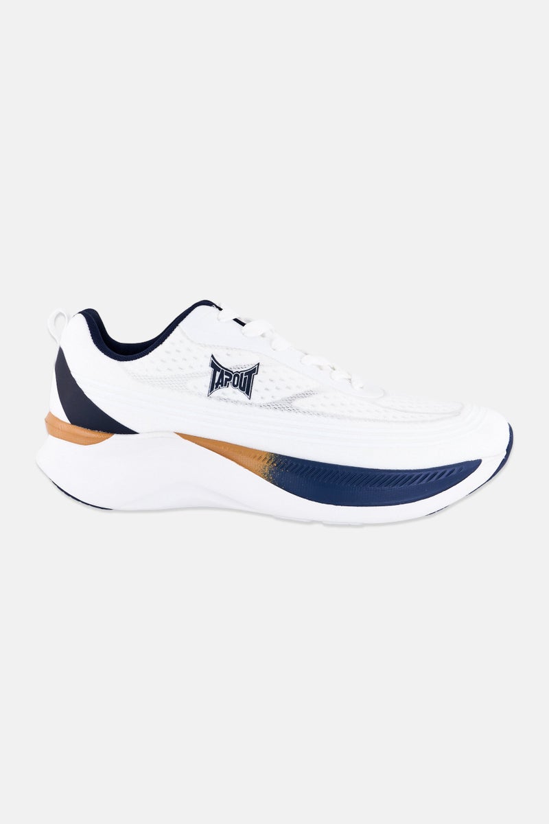 TapouT Men Lace Up Outdoor Shoes, White - Image 2