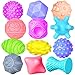 Ynanimery 12 Pcs Sensory Balls for Toddlers 13 Sensory Baby Toys 612 Months Montessori Toy for Babies 612 Months Squeeze Infant Toys Soft Multi Ball Set Gifts with Bright Color Textured - Image 3