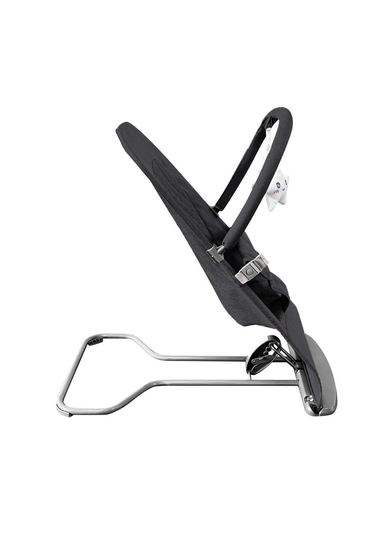TEKNUM - 3 - Stage Baby Bouncer/ Recliner Seat - Black - Image 1
