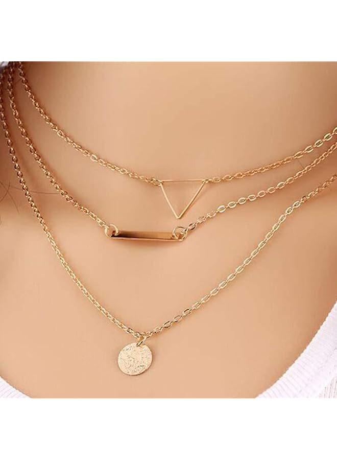 YouBella Fashion Jewelery Gold Plated Necklace And Earrings Combo Jewelery Set For Girls And Women Gold - Image 2