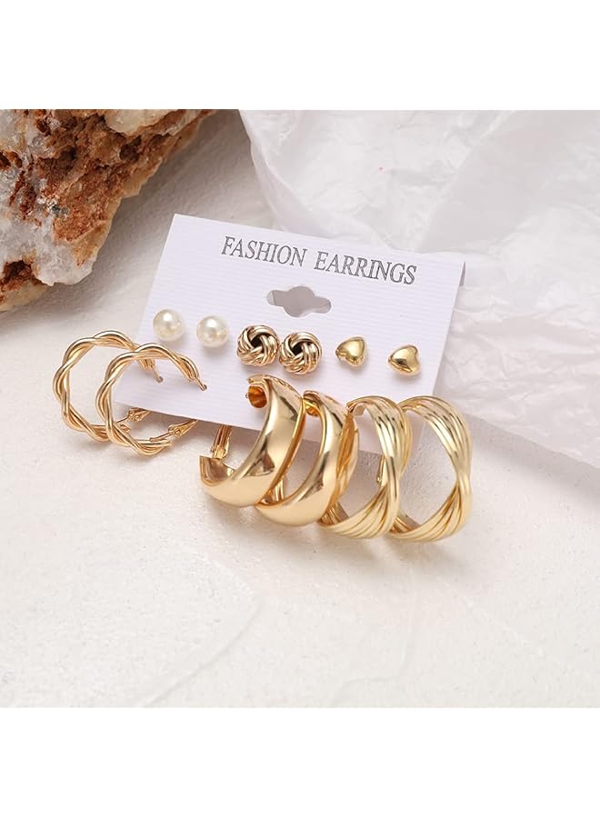 YouBella Fashion Jewelery Gold Plated Necklace And Earrings Combo Jewelery Set For Girls And Women Gold - Image 5