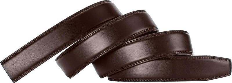 CONTACTS Belt Ratchet Buckle Strap Only – Waist Size Adjustable from 28" to 40" – Replacement Strap for Automatic Click Belts – No Buckle Included - Image 4